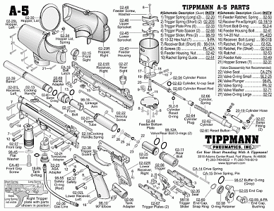 Tippmann A5 Cocking Handle (02-13)